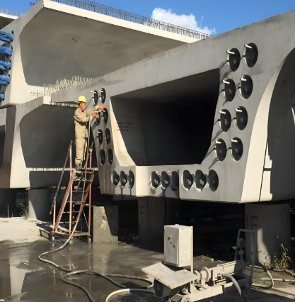 湾里压浆料施工流程及注意事项